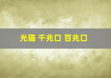 光猫 千兆口 百兆口